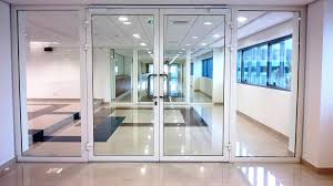 Glass Door We offer toughened glass that is safe and strength heat resistance. Such glass comprises increased strength compared with normal glass and will shatter into small fragments, rather than sharp shards, when broken.